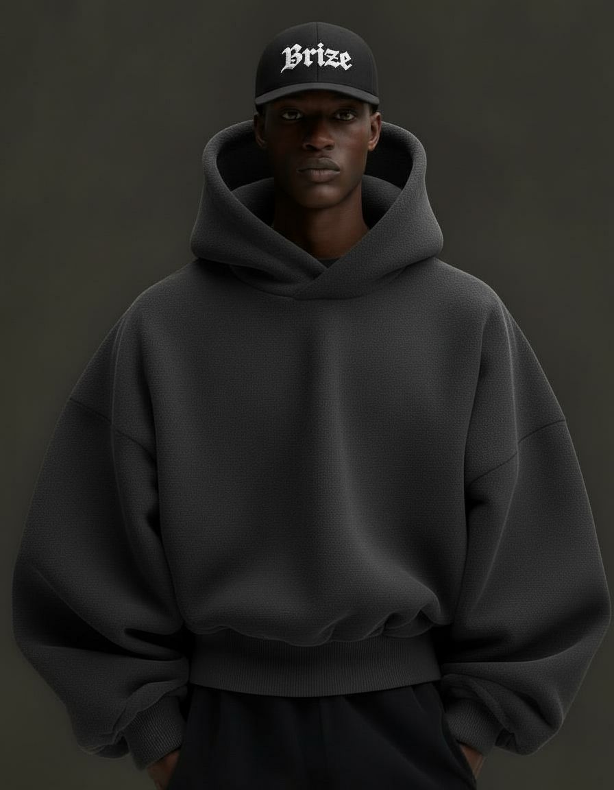 Hoodie 247 DNA Jet Black
